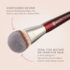 Bk Beauty Brushes 101 Contoured Foundation Brush Contoured Foundation Brush Foundation Makeup Brushes