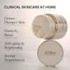 DAlba Piedmont Volufiline Skincare Set Intensive Skin Elasticity Skincare Volufiline Grinding Cream + 1.01 Fl Oz