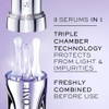 Lanc Me R Nergie H.C.F. Triple Serum Eye AntiAging Eye Serum With Hyaluronic 0.67 Fl. Oz