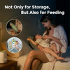 Momcozy Natural Baby Bottle WideNeck Bpa Breast Milk Container Storage Collection 11 Oz 4 Pcs