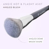 Bk Beauty Angie Hot and Flashy A507 Angled Blush Brush For Blush Bronzer