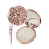 Flower Knows Little Angel Embossed Highlighter+Blush Brush Set