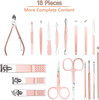 Uraqt Nail Clippers For Men Women 18 In 1 Stainless Steel Nail