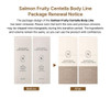 Heveblue Salmon Fruity Centella Body Wash Sensitive Skin Korean Skincare Bodycare Hypoallergenic