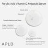 Aplb Ferulic Acid Vitamin C Ampoule Serum Ferul Vita Cen 46.7% /Korean Ation 1.35 Fl.Oz