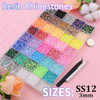 Waelthkey Nail Art Rhinestones 40 Colors 3 Mm Resin Bedazzling Kit With