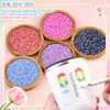 Waelthkey Nail Art Rhinestones 40 Colors 3 Mm Resin Bedazzling Kit With