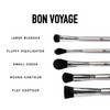 Aoa Studio Silver Brush Set Professional Set Foundation Blending Blush Powder Kabuki Brushes 10Piece
