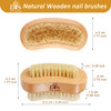 Dys Farm Wooden Finger Nail Brush To Clean Nails Nail Scrubber For Men