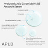 Aplb Hyaluronic Acid Ceramide Ha B5 Ampoule Serum Hyaluronic Ha B5 Cen 1.35 Fl.Oz