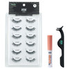 Aoa Studio 6 Pairs Alexis Natural Handmade False Eyelashes With Glue And Tweezer