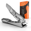 Inxen Nail Clippers Set For Men With Catcher 2 Pack Sharp Nail 2 Pack