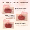 Judydoll Peach Honey Overlay Lip OilSheer Glossy ShineJelly TextureNonSticky Lip Gloss With