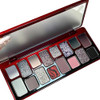 Meiplumlai Goth Eyeshadow Palette 16 Colors Matte Metallic Shimmer Glitter Eye Shadow S Matte Metallic Shimmer Gl