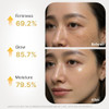 Ficeco Glow Intensive Silk Peptides Serum for Face Korean Anti Aging Hydrating Ampoule with Multi Peptide Collagen Niacinamide 4D Hyaluronic Acid for Wrinkles Fine Lines and  Radiance