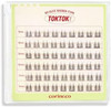 CORINGCO Toktok Hara Light Self Adhesive False Eyelashes Natural Look No Glue Needed Assorted Set of 9/10/11mm Reusable Lash Clusters Kbeauty - Sharp