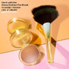 Kosas The Sun Show Glowy Warmth Baked Bronzer – Talc-Free Powder Bronzer for Face, Buildable Color, Natural Glow, Lightweight Finish