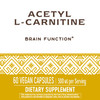 Nature's Way Acetyl L-Carnitine, Supports Brain Function*, 500mg Per Serving, 60 Capsules