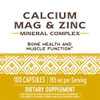 Nature's Way Calcium Magnesium Zinc 765 mg per serving Capsules, 100 Count