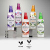 Crystal Deodorant Essence Spray 4 Ounce Chamomile/Green Tea, All Over Body Deodorant, (118ml) (3 Pack)