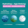 DEEPERCENT Korean Night Cream Moisturizer for Dry Mature Skin 1.52 fl oz  Anti Aging Face Neck Care Marine PDRN Multi Peptides Barrier Support Deep Hydration Firming Smoother Looking Fine Lines