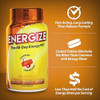 iSatori Energize Brain & Focus Caffeine Pills All Day Energy - 60 Tablets | Ginkgo Biloba, Brain Booster Supplement, Fast Acting Energy, Focus Support, Advanced Time Release, No Jitters, No Crash
