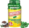 iSatori Energize Immunity Caffeine Pills All Day Energy - 90 Tablets | Vitamin A, B12, C, D, E, Antioxidants, Keto-Friendly, Daily Immune Support, Super Greens, No Jitters, Time-Released