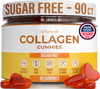 Purify Life Vegan Collagen Booster Gummies with Biotin Vitamins for Hair Skin and Nails Health Collagen Support Superfruit Complex with Resveratrol Vitamin A E C  Replace Capsules Pills