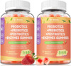 Totaria  Sugar Free 5 in 1 Probiotic Prebiotic Postbiotic Gummy 36 Strains Probiotics for Women Men with Digestive Enzymes Peppermint Complete Immune Gut and  Digestive Support Vegan