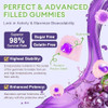 Totaria  Sugar Free 5 in 1 Probiotic Prebiotic Postbiotic Gummy 36 Strains Probiotics for Women Men with Digestive Enzymes Peppermint Complete Immune Gut and  Digestive Support Vegan