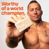 BIO SPECTRA ATTITUDE Bar Soap Body Wash for Men For Body and Hands 99% Natural Origin Ingredients with Avocado Oil