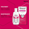Nizoral Anti Dandruff Treatment Shampoo Treats and Prevents Dandruff Clinically Proven to Control Itchy and Flaky Scalps Contains Ketoconazole   60ml