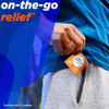 Alka Seltzer Fizzy Melts Dissolve on Tongue No Water Needed On-The Go Dietary Supplement Antacid Tablets for Relief of Occasional Heartburn and Acid Indigestion Orange Flavor 64 Count
