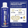 Alpha Supps L Carnitine Liquid 3000  Stimulant Free Fat Burner Supplement for Men and Women  Pre Workout Energy Boost & Muscle Recovery Zero Sugar Fat and Carbs 31 Servings Blue Gummy