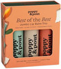 Poppy & Pout Jumbo Lip Balm Gift Set   All Natural Lip Balms and  Moisturizers  Hydrates with Beeswax Vitamin E  Organic Coconut Oil  Cruelty Free  Recyclable Cardboard Tube