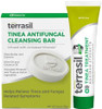 Terrasil Tinea Versicolor Treatment Cream  75g bar  Clinically Proven 1% Clotrimazole Antifungal Cream + Cleansing Bar  Treats Most Ringworm and  Fungal Infections