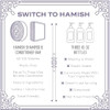 Viori Hamish & Co. Shampoo Bar, Handcrafted Men's Shampoo with Scottish Islay Whiskey – Sulfate-Free, Paraben-Free, Plastic-Free