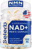 Selerb NAD Supplement for Men Liposomal NAD NMN Alternative Nitric Oxide Prostate Health Supplements with Resveratrol CoQ10 L Citrulline and Lycopene for Anti Aging & Cellular Energy Support