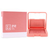 3INA The Blush - Natural Light Mineral Powder Blush for Cheeks - Pigmented and Long-Lasting Formula - Easy to Blend, Luminous Finish - 12 - Dark Pink - 0.26 oz