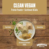 Ambrosia Plant Based Protein Powder 20g | Clean Vegan Pea Protein Powder | Gluten & Dairy Free, Keto Friendly, No Added Sugar | 25 Servings