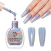 AZUREBEAUTY Cat Eye Nail Polish Quick Dry Nude Glitter Toe Nail Polish Natural Shine Nail Lacquer Salon Quality for Women