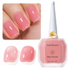 AZUREBEAUTY Cat Eye Nail Polish Quick Dry Nude Glitter Toe Nail Polish Natural Shine Nail Lacquer Salon Quality for Women