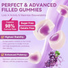 Totaria Sugar Free Calcium Magnesium Zinc Gummies for Women Men 19 in 1 Ultimate Absorption Calcium 1200 mg Supplements with Vitamin D3 K2 Boron, B12 Ashwagandha for Bone Teeth Calm Vegan