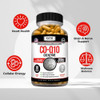 Kaya Naturals CoQ10 Power Antioxidant Supplement  Vascular and  Heart Health Healthy Blood Pressure Levels Immune Function Support Restores Cellular and  Energy Production