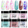 AzureBeauty 5 Pcs Dip Powder Liquid Set 15ml Large Capacity Dip Base Coat Top Coat Bond Activator Brush Saver