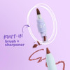 Kosas Hotliner Lip Liner  Hydrating Lip Pencil with Hyaluronic Acid and  Konjac Long Lasting Lip Liner with Built In Sharpener and  Brush Cool Rosy Mauve