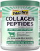 Vitalibre Bovine Collagen Peptides Powder for Women and Men Grass Fed Hydrolyzed Collagen Protein Type  and  III Skin Hair Nails Bones Digestion Unflavored