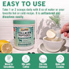 Vitalibre Bovine Collagen Peptides Powder for Women and Men Grass Fed Hydrolyzed Collagen Protein Type  and  III Skin Hair Nails Bones Digestion Unflavored