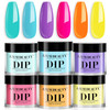 AZUREBEAUTY Summer Dip Powder Nail Kit Bright Multicolor Shades