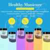 AZUREBEAUTY Summer Dip Powder Nail Kit Bright Multicolor Shades